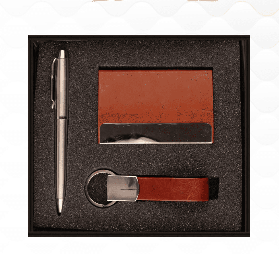 Keychain, Pen & card holder